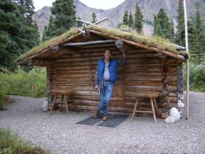 Dick Proenneke's Cabin Proenneke's Log Cabin on Twin Lakes Alaska